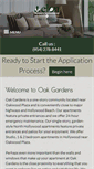 Mobile Screenshot of oakgardensbyelon.com
